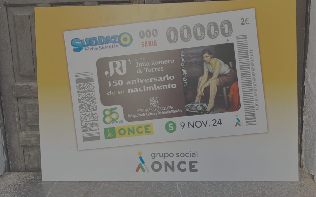 Presentación CUPÓN FUNDACIÓN ONCE dedicado a Julio Romero de Torres
