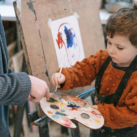 Todos los niños nacen artistas